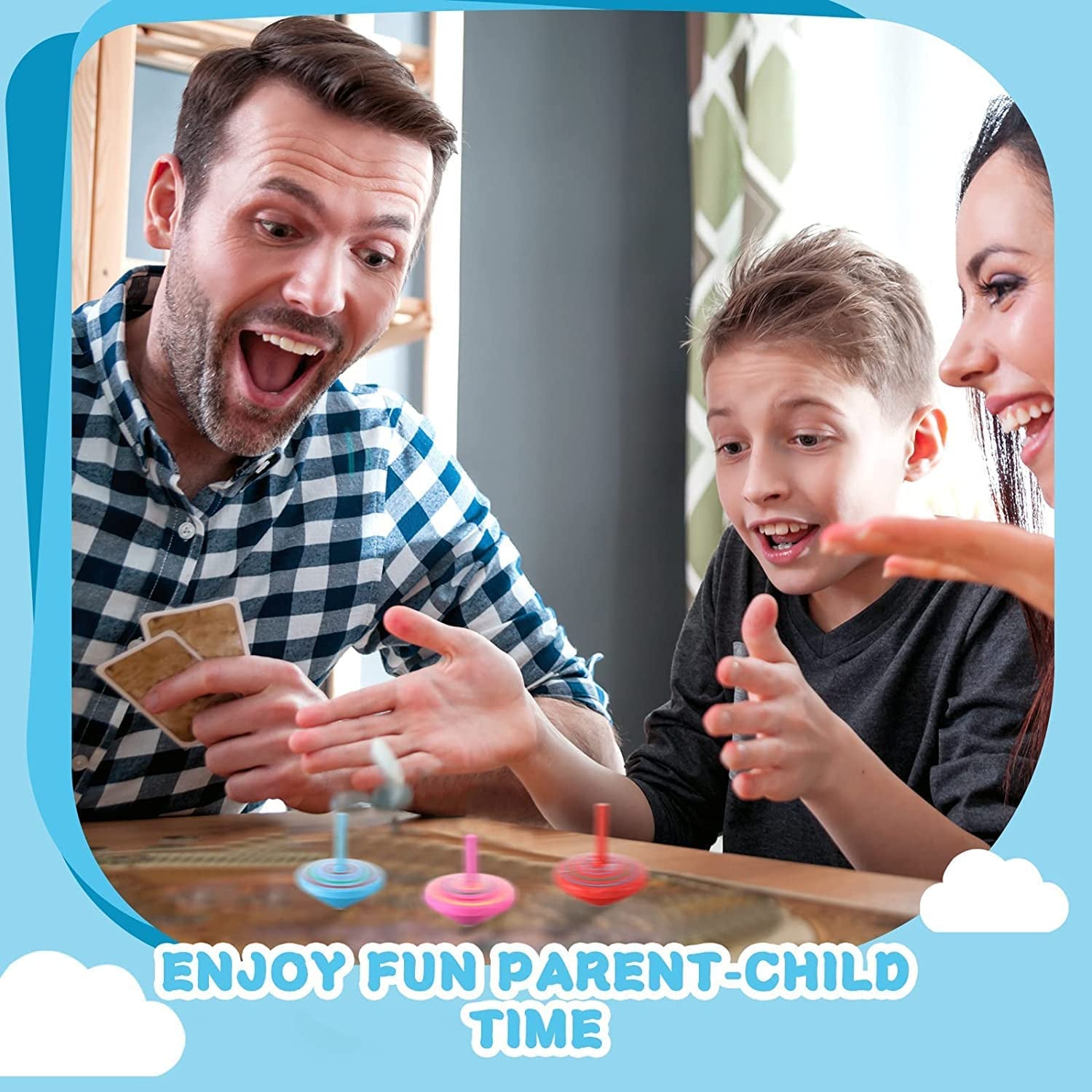 Toupies Jouets En Bois, 30 Pièces , Mini Spinning Top Gyroscopes Coloré, Anniversaires D'Enfants Invités Petits Cadeaux Pour Les Enfants De 3 À 7 Ans (Couleur Aléatoire)