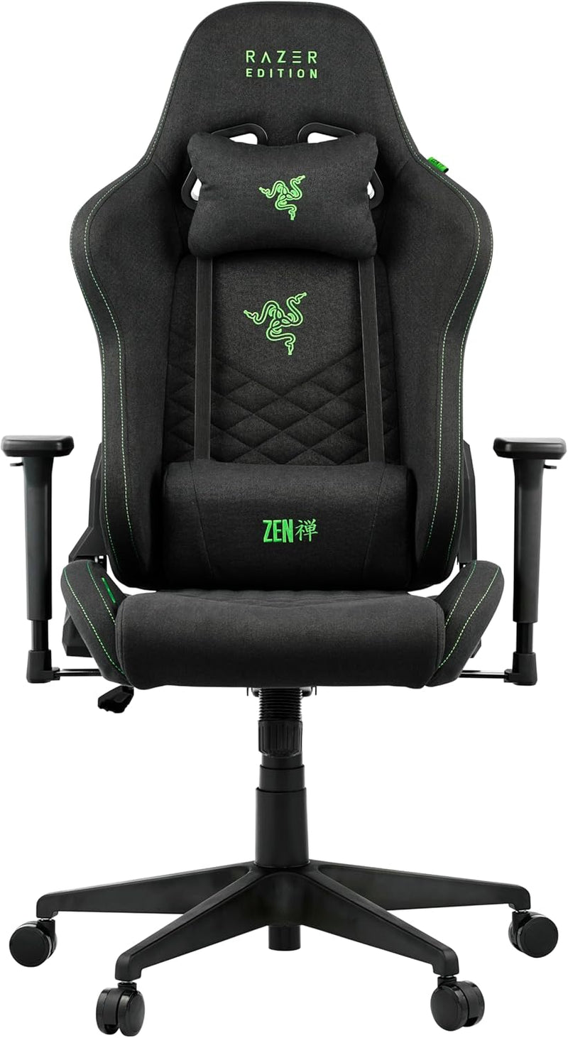 Chaise Gaming  Tarok Natrix Cloth Design by Zen Noir Et Vert