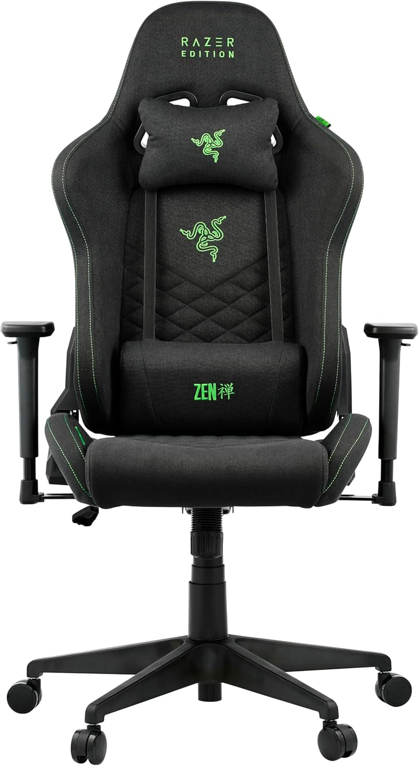 Chaise Gaming  Tarok Natrix Cloth Design by Zen Noir Et Vert