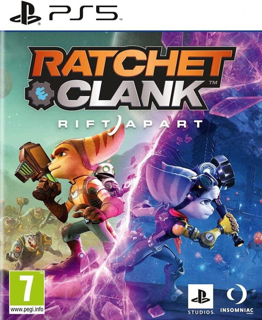 Sony, Ratchet & Clank : Rift Apart PS5, Jeu De Plates-Formes Et D'Aventure, Édition Standard, Version Physique Avec CD, En Français, 1 Joueur, PEGI 7, Pour  5