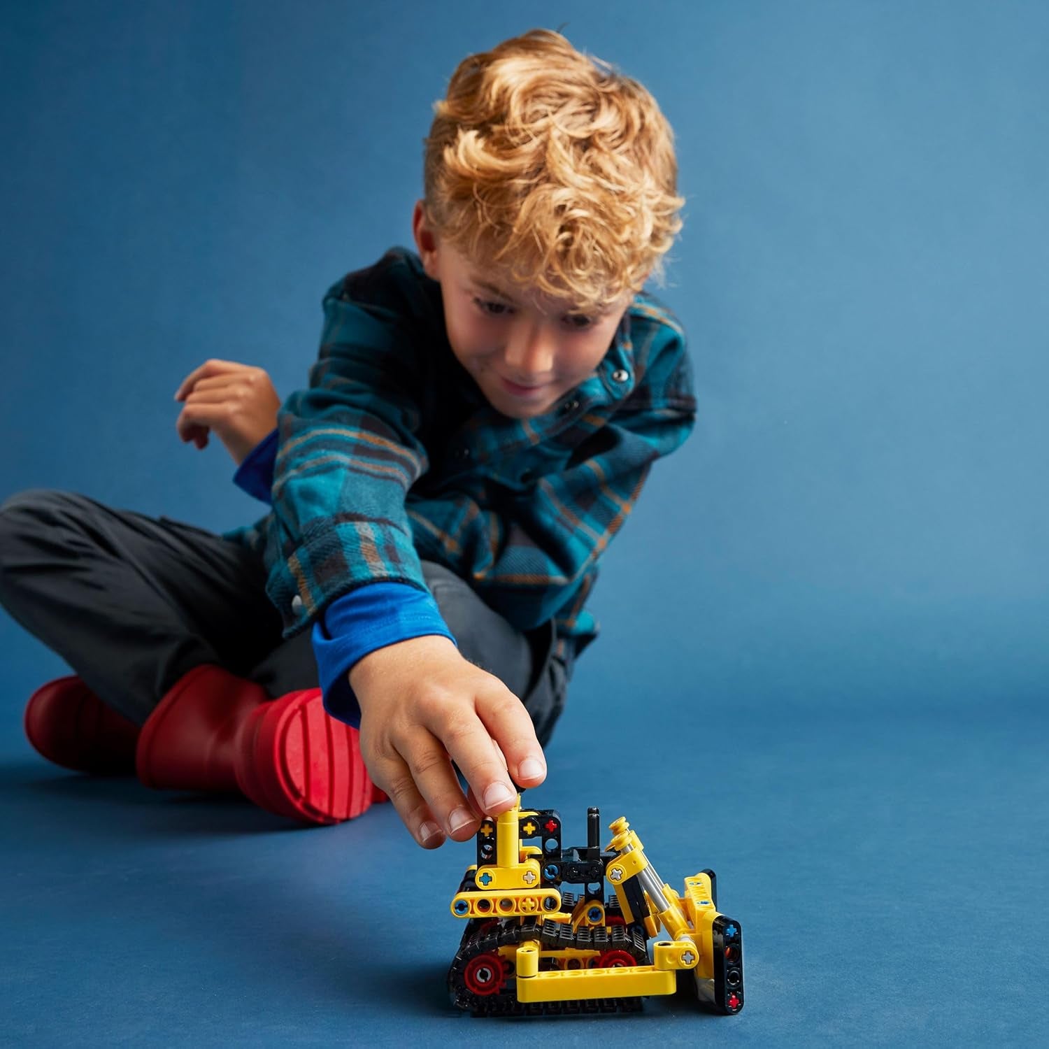 Technic Le Bulldozer, Jouet De Construction Pour Enfants, Véhicule Excavateur, Cadeau Pour Garçons Et Filles Dès 7 Ans, Jeu Imaginatif 42163