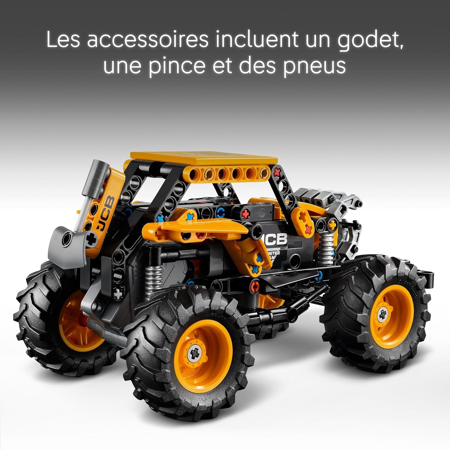 Technic Monster Jam Digatron À Rétrofriction - Maquette De Camion Pour Garçon Et Fille Dès 7 Ans - Jeu Créatif Pour Passionnés De Voitures - Idée Cadeau Pour Amateurs De Mécanique 42199