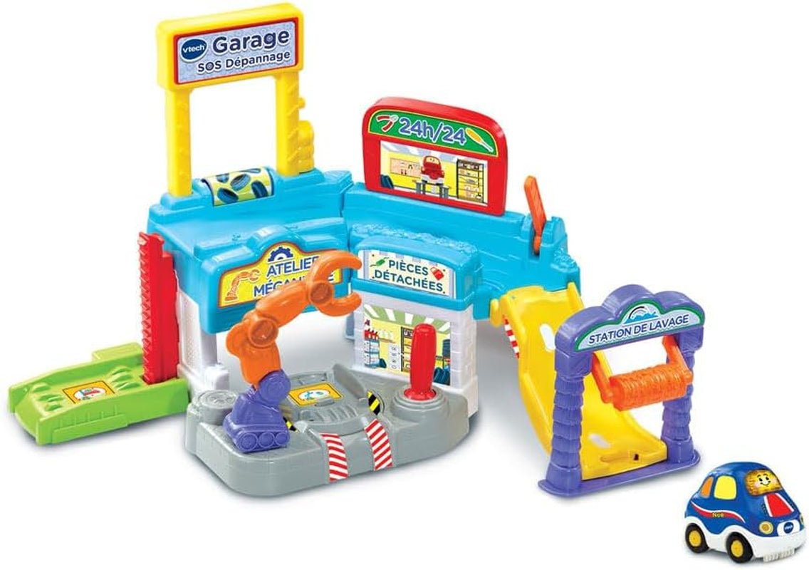 - Tut Tut Bolides, Garage SOS Dépannage Avec Noé Voiture À Réparer, Garage Voitures Enfant, 3 Zones Magiques, Cadeau Garçon Et Fille De 1 an À 5 Ans - Contenu En Français