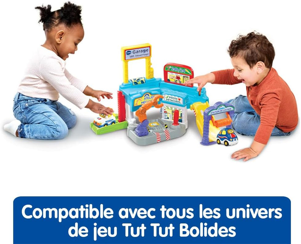 - Tut Tut Bolides, Garage SOS Dépannage Avec Noé Voiture À Réparer, Garage Voitures Enfant, 3 Zones Magiques, Cadeau Garçon Et Fille De 1 an À 5 Ans - Contenu En Français