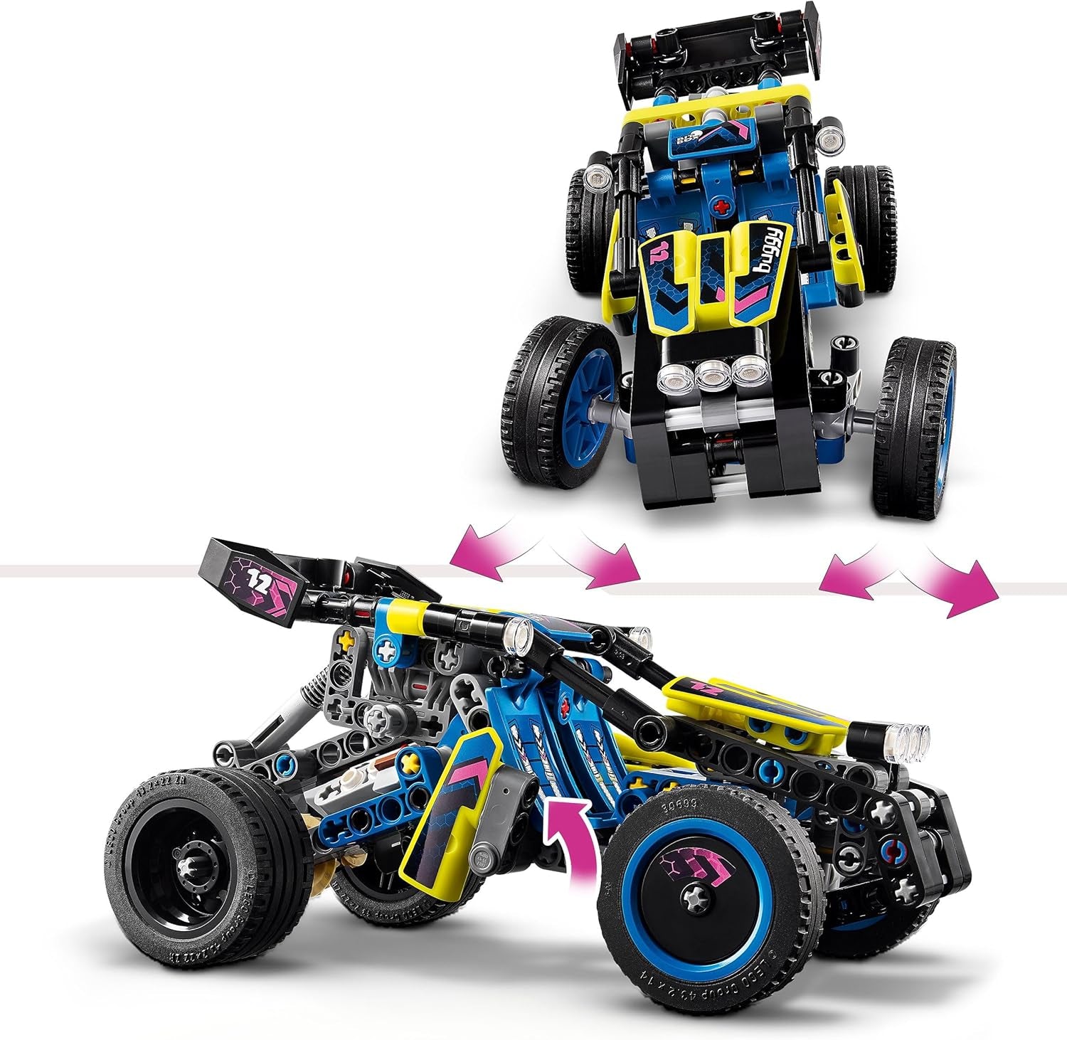 Technic Le Buggy Tout-Terrain De Course, Véhicule De Rallye, Jouet De Construction De Voiture De Course, Cadeau Pour Garçons Et Filles Dès 8 Ans 42164