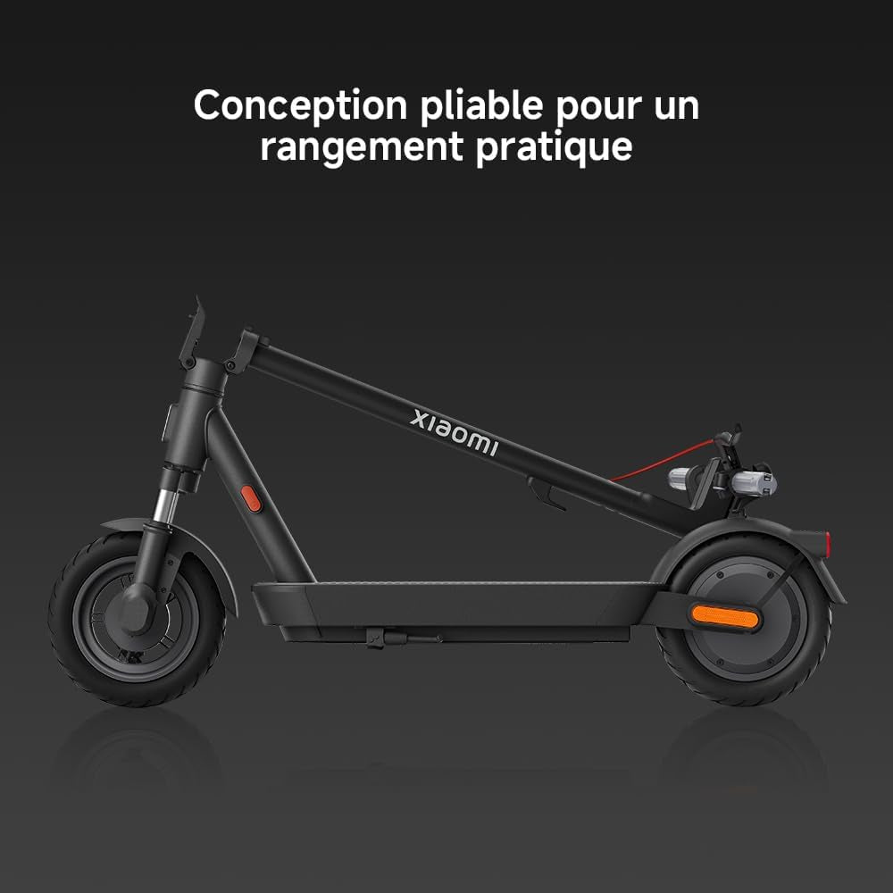 Trottinette Électrique Série 4 & 5 – Modèles Pour Adulte, Moteur Puissant, Grande Autonomie, Pneus Larges, Antivol Intégré Et Connectivité Bluetooth – Noir [Version Française]