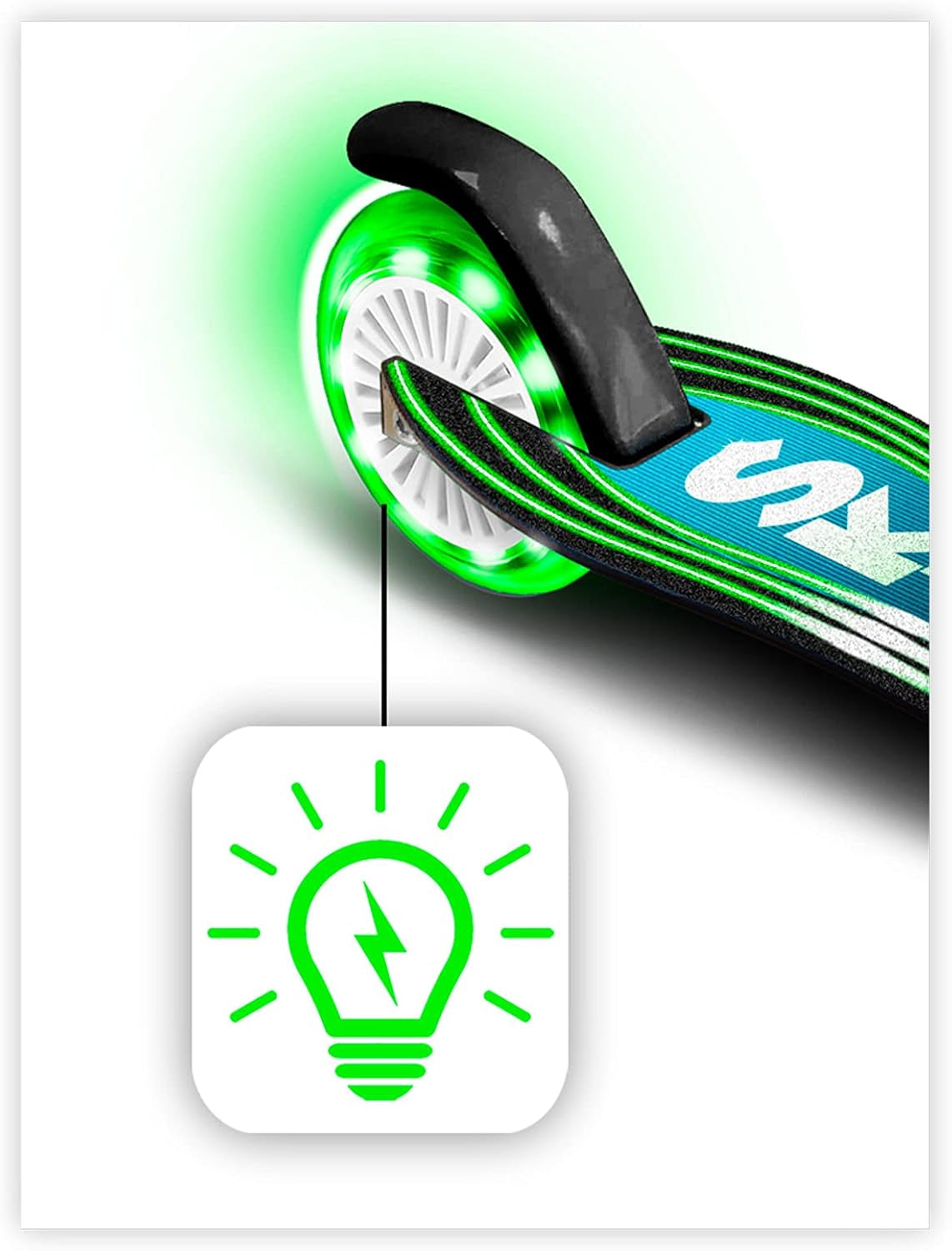 Trottinette Pliable SKIDS Control, Noir