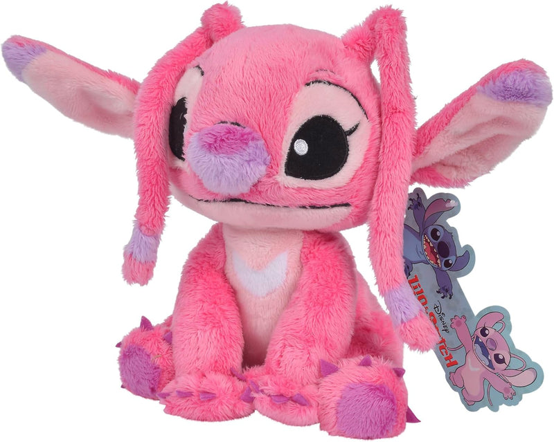 - Lilo & Stitch, Angel, Rose 20 Cm, À Partir De 0 Mois