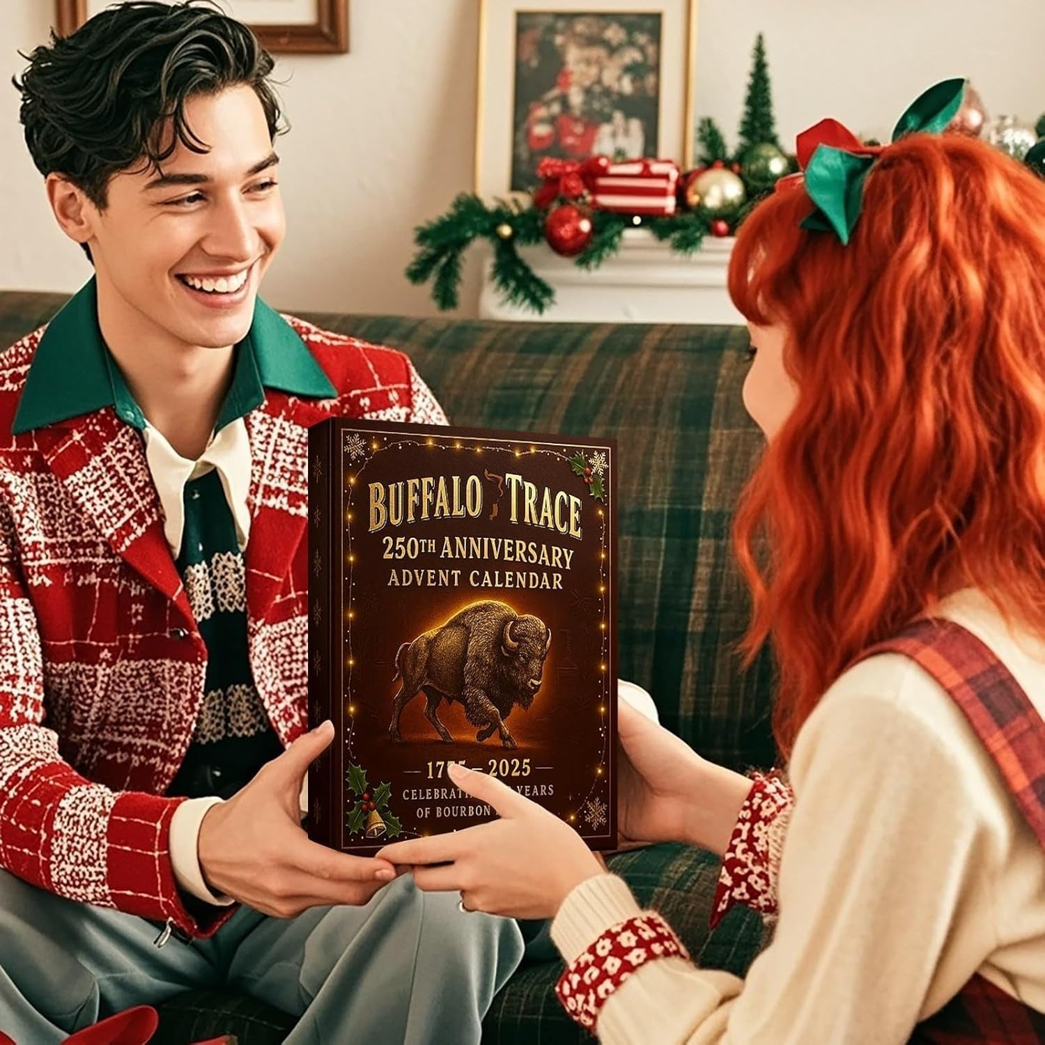 Calendrier De L'Avent Whisky 2025 - Calendrier De Noël 2025 Hommes 24 Jours Sans Répétition,Coffret Cadeau De Noël Édition Collector