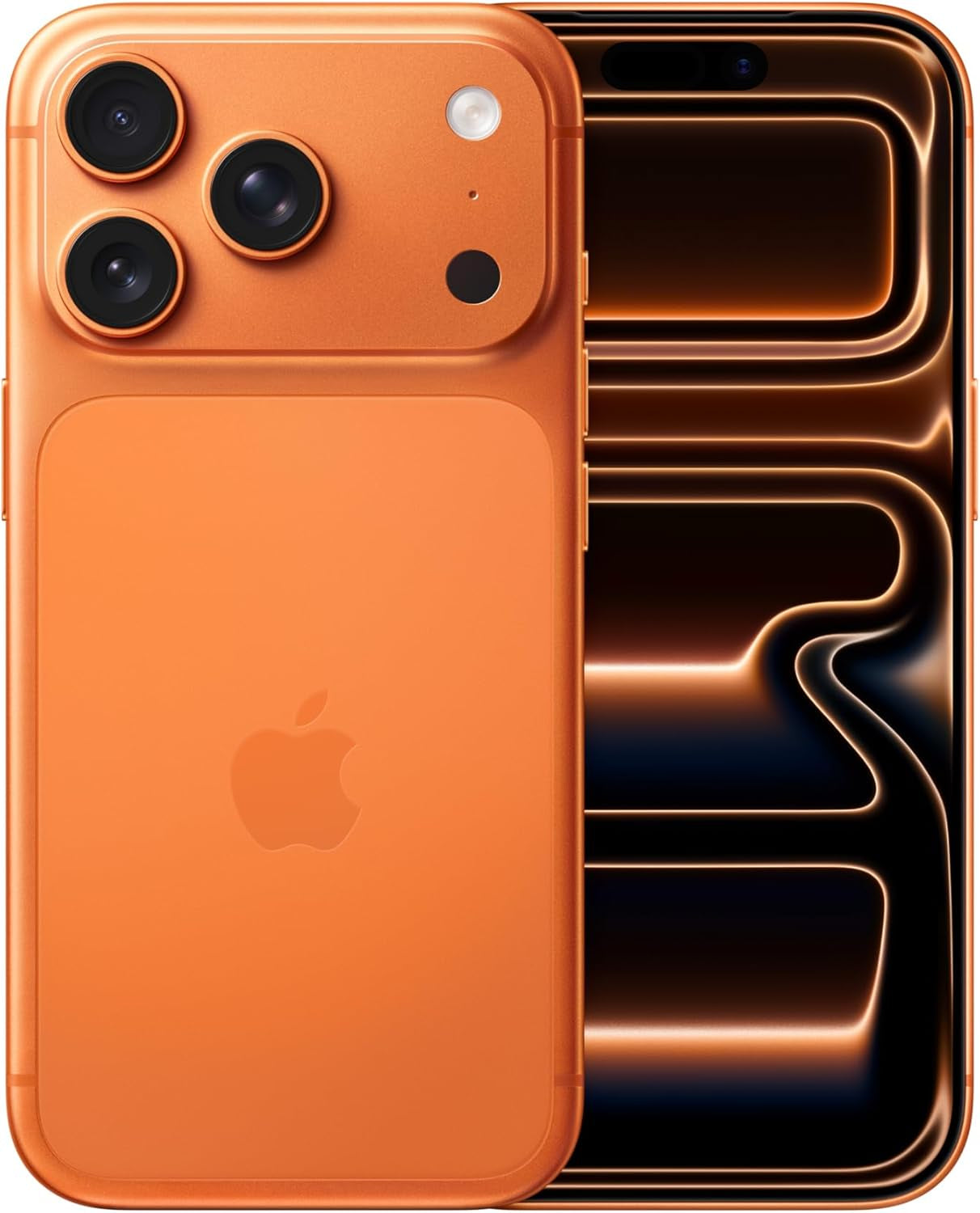 Iphone 17 Pro 1 to : Écran 6,3 Pouces Avec Promotion Jusqu’À 120 Hz, Puce A19 Pro, Autonomie Prodigieuse, Système Caméra Pro Fusion Avec Caméra Avant Center Stage ; Orange Cosmique