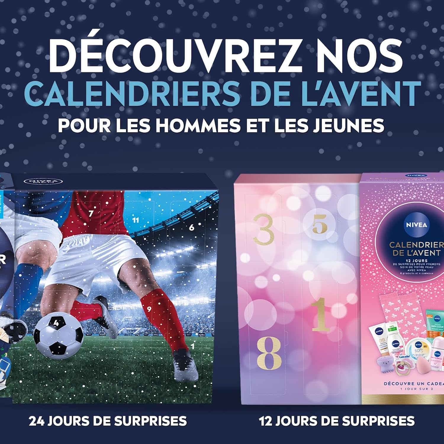 - Calendrier De L'Avent Femme Édition 2025 - Coffret Cadeau Beauté - Soins Visage, Corps & Lèvres + Accessoires - 24 Fenêtres Surprises - 1Pce