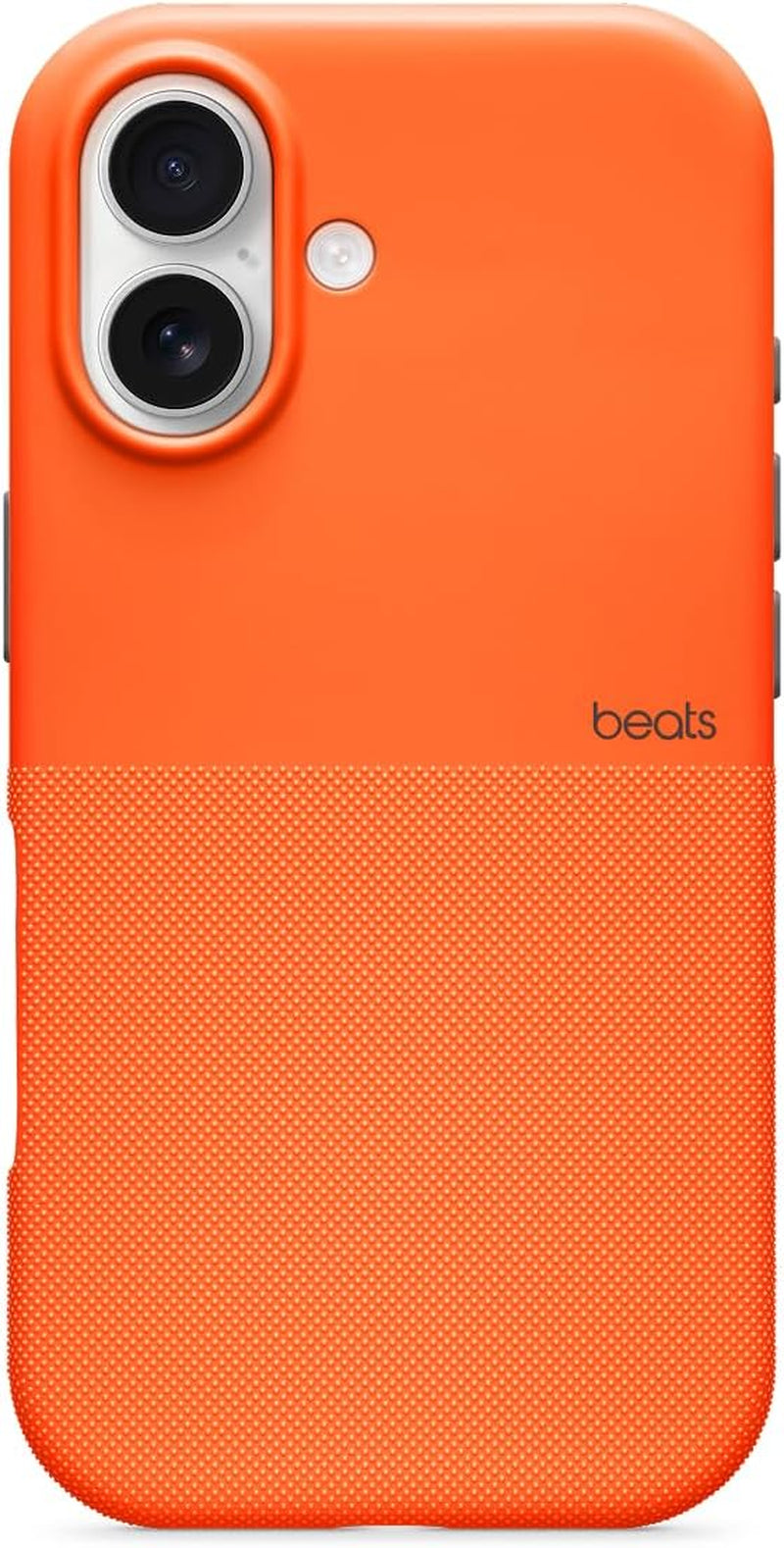 Coque Haute Résistance Pour Iphone 17 Équipée Magsafe Avec Commande De L'Appareil Photo, Protection Contre Les Chutes Et Les Rayures, Fini Mat Texturé - Orange Sierra