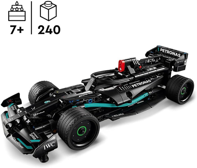 Technic Mercedes-Amg F1 W14 E Performance Voiture De Course Jouet Pour Enfants, Garçons Et Filles Dès 7 Ans, Modèle À Rétrofriction, Décoration Pour Chambre, Idée Cadeau D'Anniversaire 42165