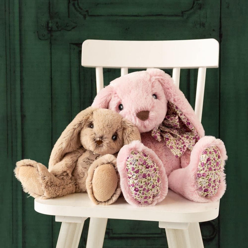- Peluche Lapin - Boite Cadeau - Beige - 25 Cm - Douce Et Mignonne - Idée Cadeau De Naissance Et Anniversaire Fille Et Garçon - HO2430