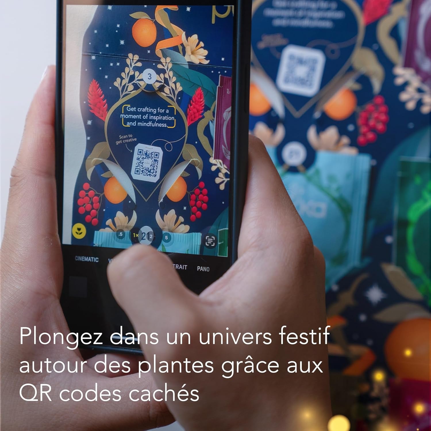 Calendrier De L'Avent Thé Vert Et Infusions 2025 | Idée Cadeau De Noel Pour Offrir Homme Et Femme | Sélection De Thés Bio | Ingrédients Biologiques | 24 Sachets De Thé