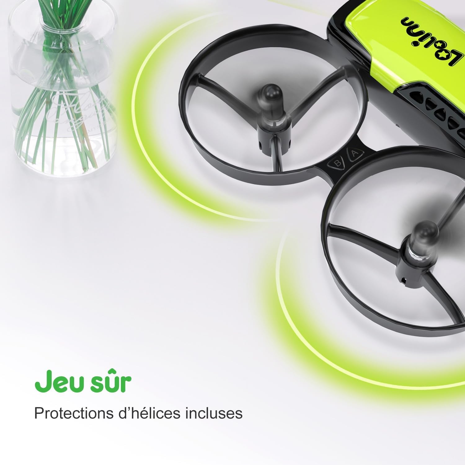 | Drone Avec Caméra Comme Cadeau Pour Enfants(8+), Mini Drone Télécommandé Avec Vidéo Et Photos, Vol Sécurisé, 21 Minutes De Temps De Vol, Trois Piles, C0 (Cadeau De Noël Idéal)