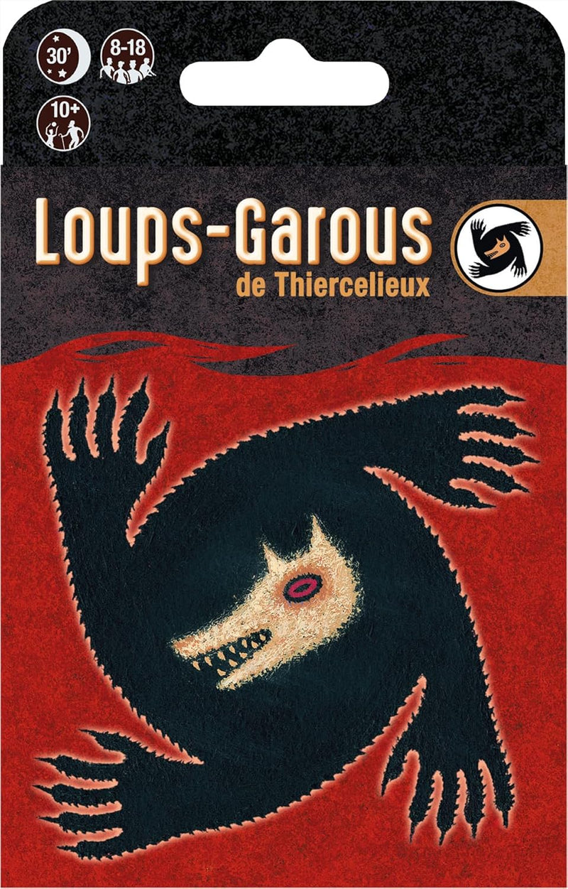 Les Loups-Garous DE THIERCELIEUX - Jeu De Société De Bluff Pour Adultes Et Enfants Dès 10 Ans - Jeu D'Ambiance De 8 À 18 Joueurs - Jeu De Rôles En Version Française - 30 Min