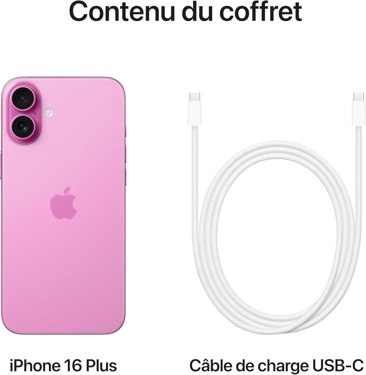 Iphone 16 plus (256 Go) - Rose
