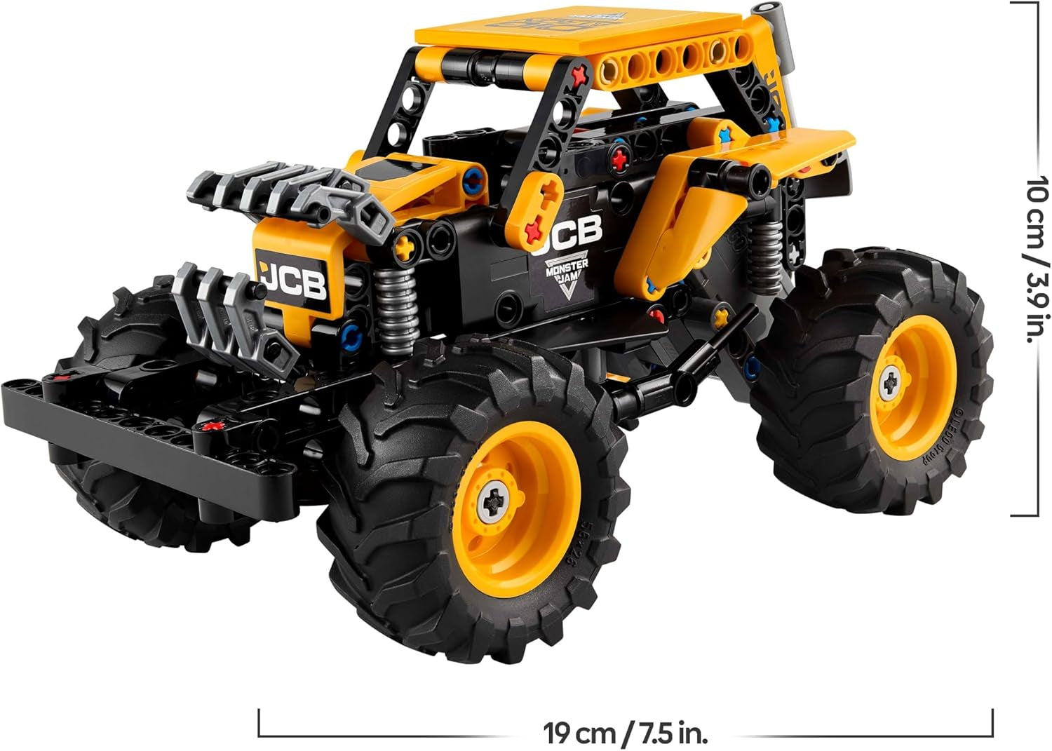 Technic Monster Jam Digatron À Rétrofriction - Maquette De Camion Pour Garçon Et Fille Dès 7 Ans - Jeu Créatif Pour Passionnés De Voitures - Idée Cadeau Pour Amateurs De Mécanique 42199