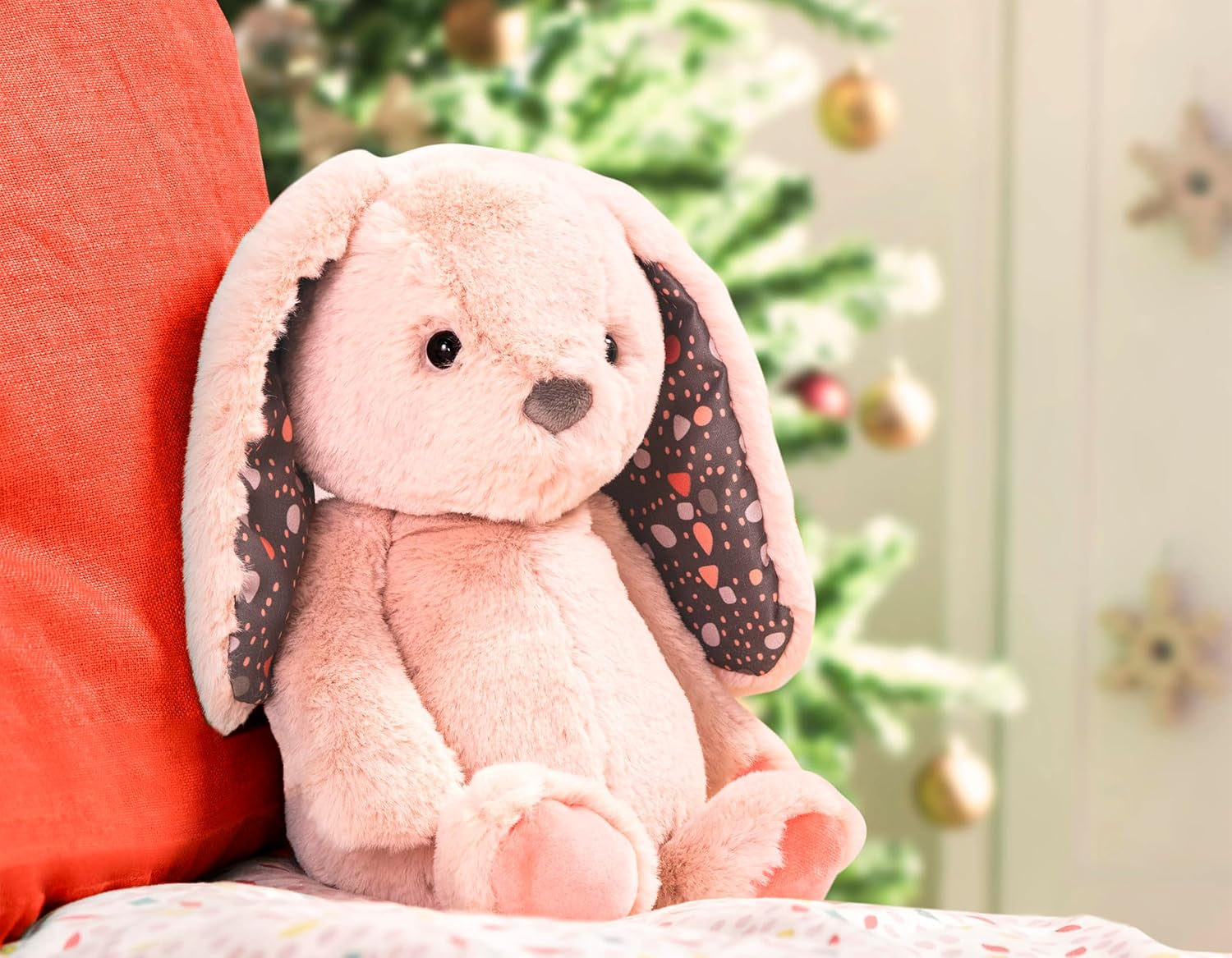 - Happyhues - Lapin Caramel - Lapin En Peluche - Jouet En Peluche Super Doux - Lavable En Machine - 0 Mois Et +