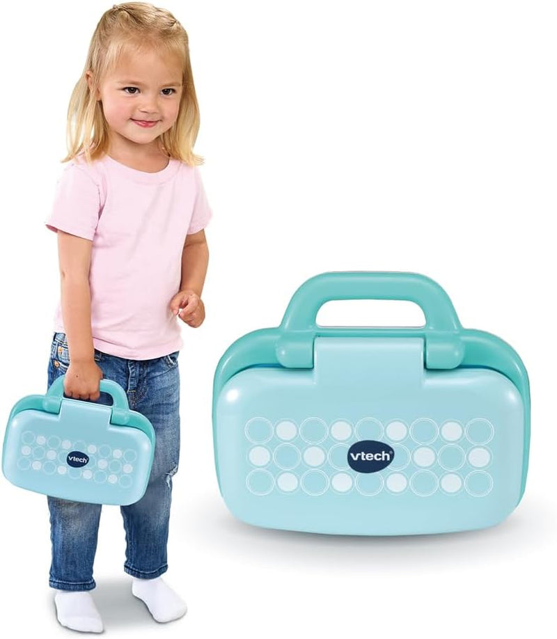 - Mon Premier Ordi Éducatif Et Musical, Ordinateur Portable Enfant Avec Écran Animé, Clavier ABC, Poignée De Transport Et 7 Jeux Éducatifs, Cadeau Enfant De 2 Ans À 5 Ans - Contenu En Français