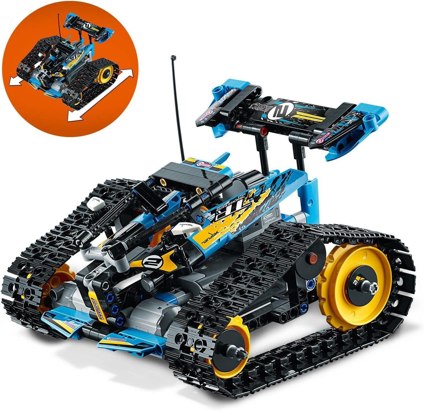 42095 Technic Le Bolide Télécommandé Jouet De Voiture De Course RC Et Cadeau Pour Enfants De 9 Ans Et +