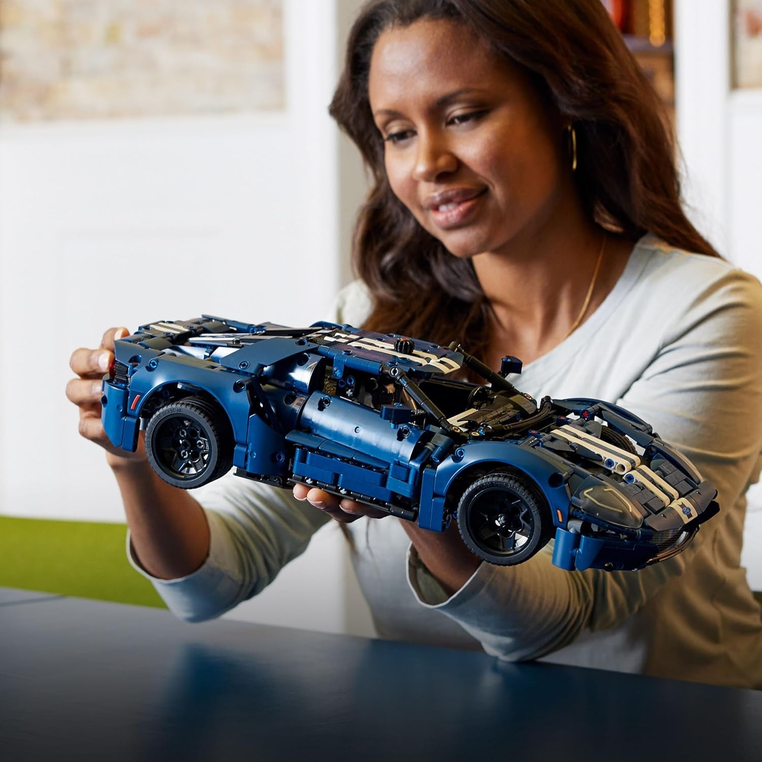 42154 Technic Ford GT 2022, Maquette De Voiture Pour Adultes À Construire, Échelle 1:12 Avec Caractéristiques Authentiques, Set De Collection Avancé