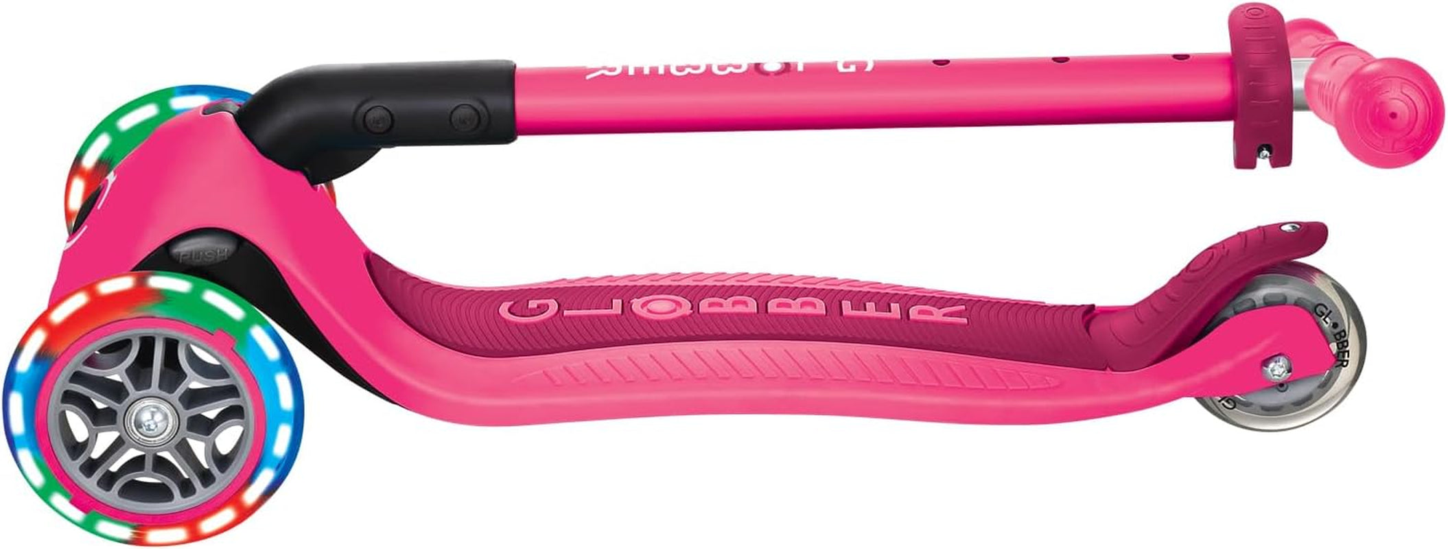 - PRIMO FOLDABLE LIGHTS - Trottinette Pliable, Lumineuse À 3 Roues Pour Les Enfants Âgés De 3 À 6 Ans +